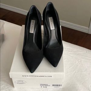 Steven madden black nubuck